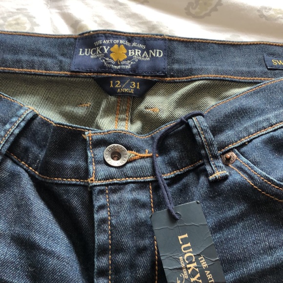 Lucky Brand Sweet and Low mid rise bootcut ankle length jeans - Picture 3 of 8